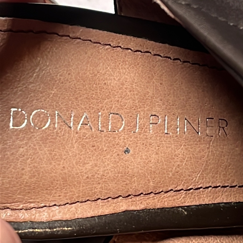 💙Donald Pliner 8M Made in Italy Slingback Block heel.Stretch crepe upper,3” heel - Picture 7 of 9